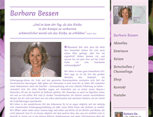 Tablet Screenshot of barbara-bessen.com